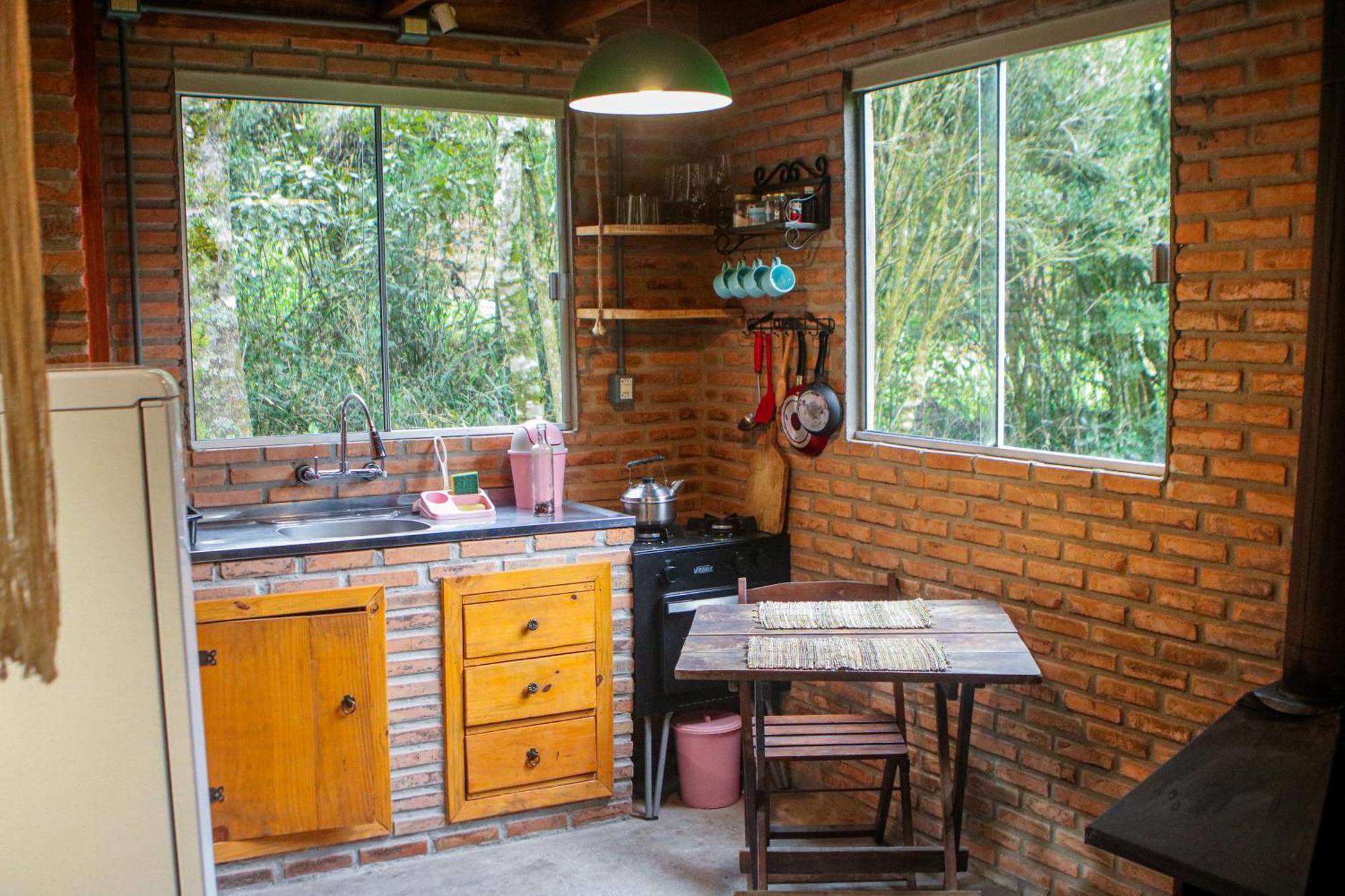 Cabana Na Floresta Rincao Do Fortaleza Cambará Exterior foto
